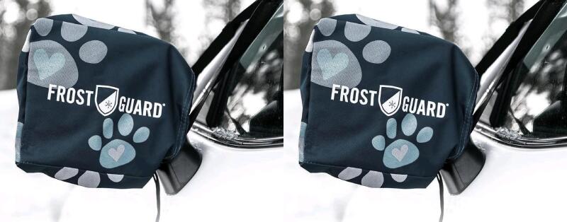 New Frost Guard Pair of Vehicle Side Mirror Covers, Drawstring Closure, One Size Fits Most