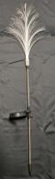 New Outdoor Solar Powered Fiberoptic Light. 36" Tall.