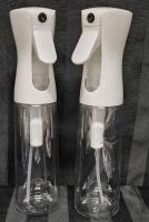 2 New 300mL Mist Spray Bottles - Great For Hairsprays, Plants ++