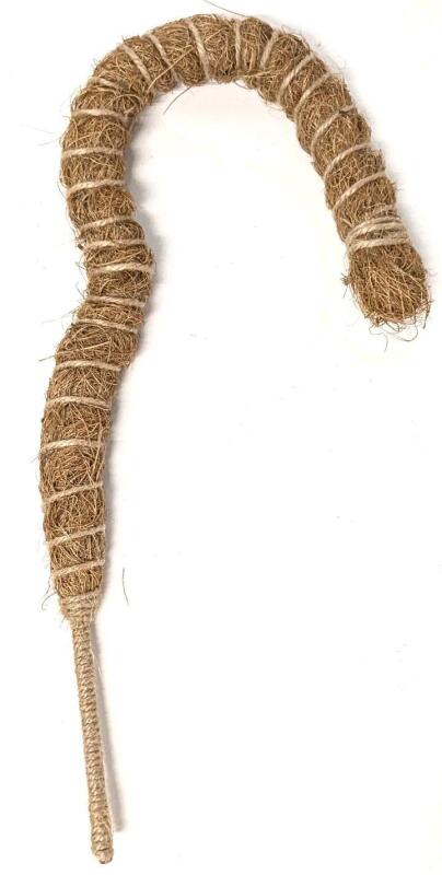 New 20" Tall Bendy Coconut Coir Climbimg Pole For Indoor Climbing Tropical Plants