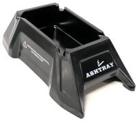 Neat New Raised Ashtray, 2" Tall