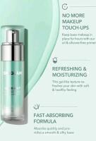 New SHEGLAM Good Grip Hydrating Primer Oil Control Moisturizing Primer Gel Smooth Fine Lines Oil And Silicone-Free Face Primer-Green 45mL