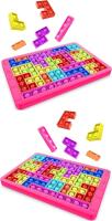 2 New Tetris-Style Silicone Fidget Popper Puzzle Boards, 6.5" &times; 9.75" Each