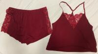 New Women&rsquo;s 2XL Sleepwear Set, Includes Camisole and Sleep Shorts
