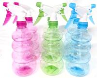 6 New 9.5" Tall Plastic Spray Bottles
