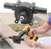 New Mini Power Small Pump Electric Drill Pump Portable Mini Hand Self-Priming Liquid Transfer Pumps Diesel Oil Fluid Water Pump 20-40L/Mins, Retails $41