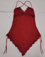New Women's Sz. Large (8/10) Red Lingerie Nightgown