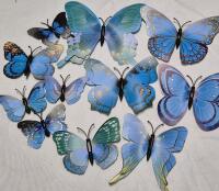 11 New 3D Butterfly Fridge Magnets