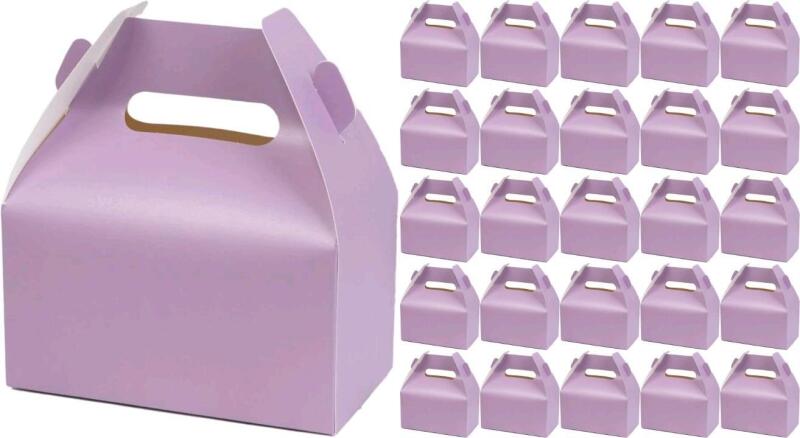 New 25-Pack Gable Candy Boxes 3.5"