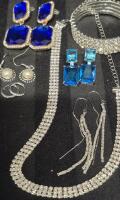 7 New Bling Jewelry Pieces - Earrings, Necklace & Bracelet