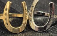 2 New sz 7 Women's Horseshoe Rings