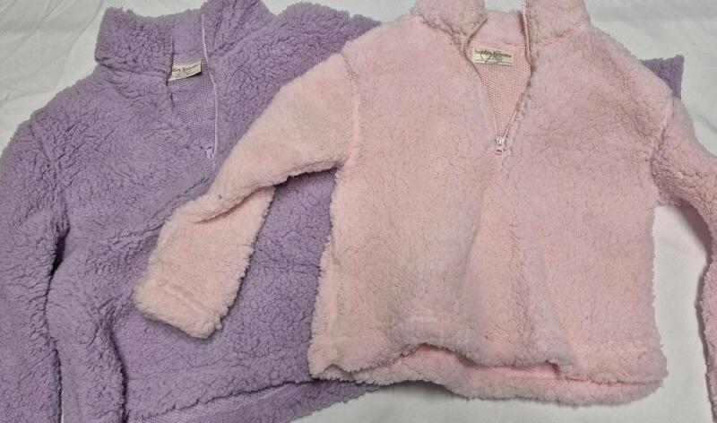 2 New sz 10Year & 6X Kid's Fleece Cozy Tops