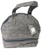 New Double Decker Insulated Lunch Bag With Handles, 9.25" Tall