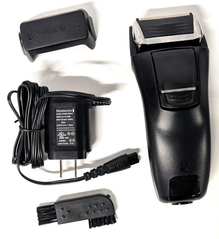 REMINGTON F5 Power Series Foil Shaver, Electric Razor for Men, Cordless Rechargeable with Pop Up Trimmer, Pivot & FlexFoil Technology, Lightweight Handheld Design, Black, Tested For Power