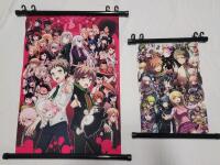 Two (2) New Anime Overlord " Danganronpa " Posters . Measures 14"&times;18" & 10"&times;12"