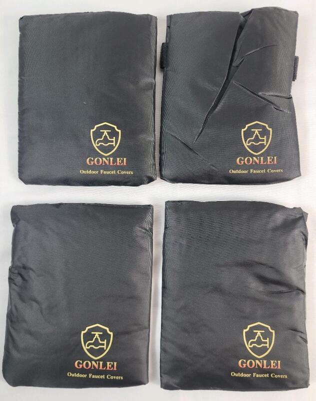 Four (4) New Fonlei Outdoor Faucet Covers .