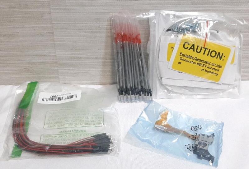 New LED Bulb Wires, Scribing Pens, Laser Lens Disc Drive