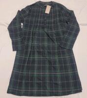 New Women's Sz. Large Emery Rose Plaid Lounge Dress . Great with leggings