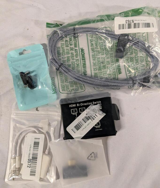 AS New Assorted Cables and Adaptors.