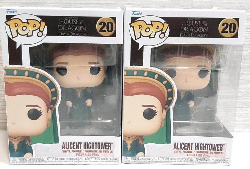 2 New Alicent Hightower Funko Pop Vinyl Figures