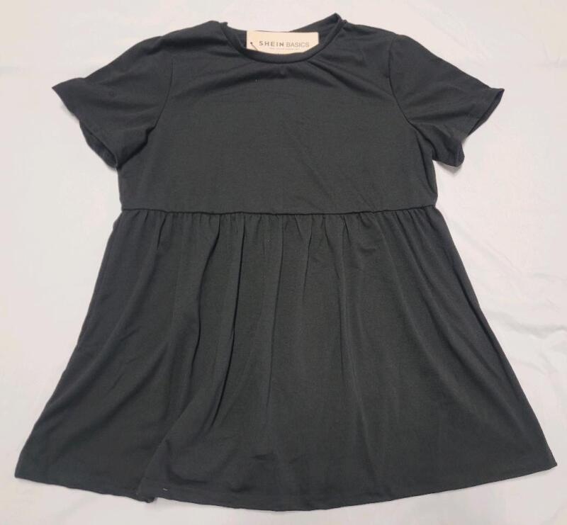 New Women's Sz. Large Basics Black Top .