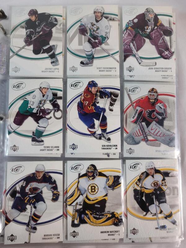 2004-05 UD NHL Hockey & 2006-07 UD NHL Hockey Trading Card Singles . 180+ Total Trading Cards
