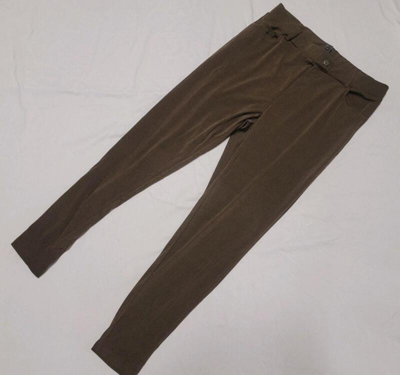 New Women's Sz. 1XL Brown Dress Pants