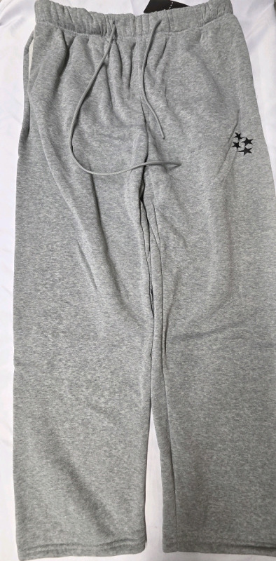 New | Size Large Men's Straight Cut Sweatpants
