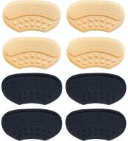 4 New Pairs Self-Adhesive Heel Pads, 3.5" Across, Save Your Shoes' Heels From Damage, And Save Heels From Damage From Backs of Heels Rubbing!