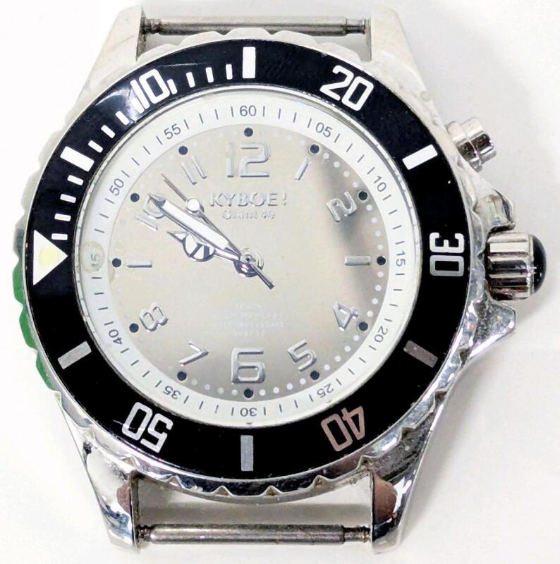 KYBOE! Giant 40, 10ATM Giant Mariner Water Resistant Quartz Watch, No Band, Currently Non-Functional, Likely Needs Servicing