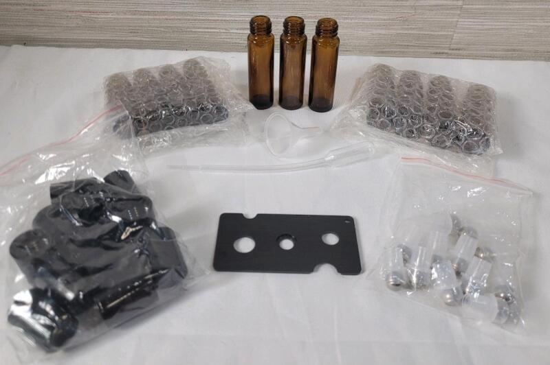 11-Pack New Personal Roll-On Perfume Bottle Kit .