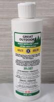 New Great Outdoors 30% Deet Insect Repellent Lotion , 240ml Bottle .