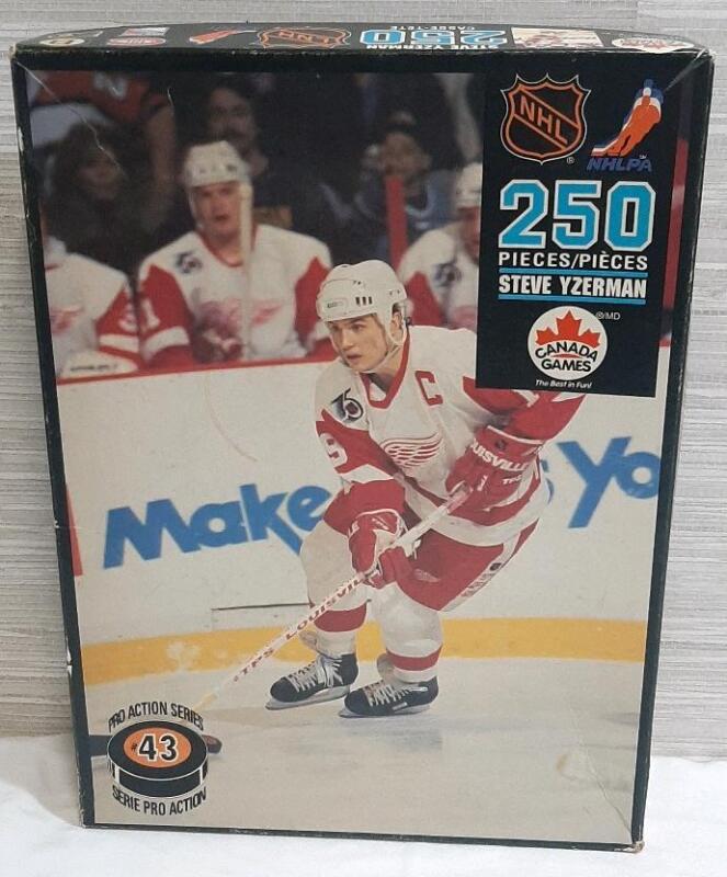 1992 NHL Steve Yzerman 250pc Jigsaw Puzzle