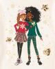 New sz Medium (7/8) Girls Children&rsquo;s Place Sequin Bar Back Graphic Top - 2