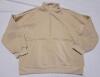 New Women's Sz. Medium Half-Zipper Sweater , Beige
