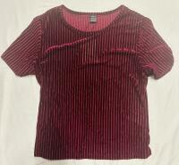 New Women&rsquo;s XL* T-Shirt with Vertical Stripes (*See Description)