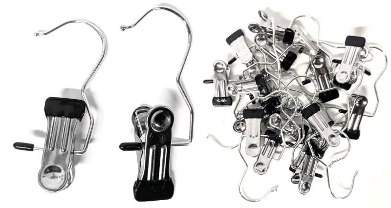 19 New Multi-Purpose Hanger Clips - Versatile Hooks for Closet, Laundry, Clothes, Boots, Socks, Hats, Gloves & Towels etc