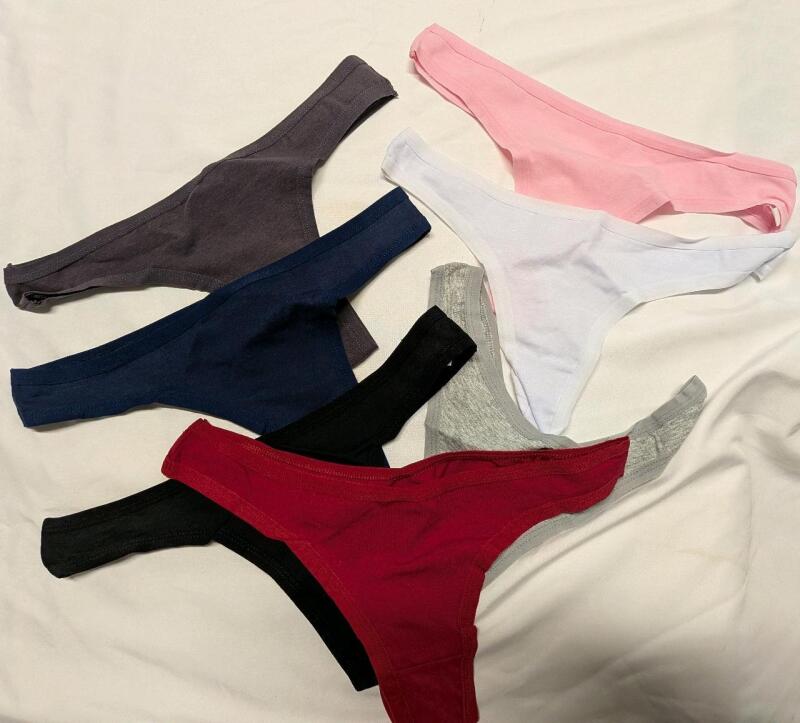 7 New Size XS Women's Thongs