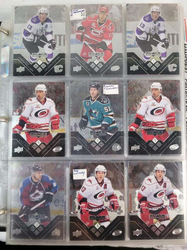 2008-09 UD Black Diamond & 2008-09 UD Montreal Canadians Centennial Trading Card Singles . 250+ Trading Cards , Includes Doubles