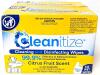 New Case of CLEANITIZE Bleach-Free Cleaning and Disinfecting Wet Wipes, Citrus Fruit Scent, 6&times; Packages 72 Wipes (7" &times; 7") Each