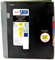 New Mead FIVE STAR Advance College Ruled 5 Subject Notebook, 200 Sheets, 11" &times; 8.5", Movable Pocket Dividers. Expandable Pockets, Spiral Guard