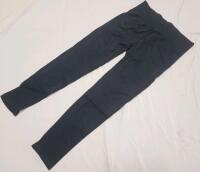 New Women's Sz. XL Black Capri Cycling Leggings w/Stretch Waist