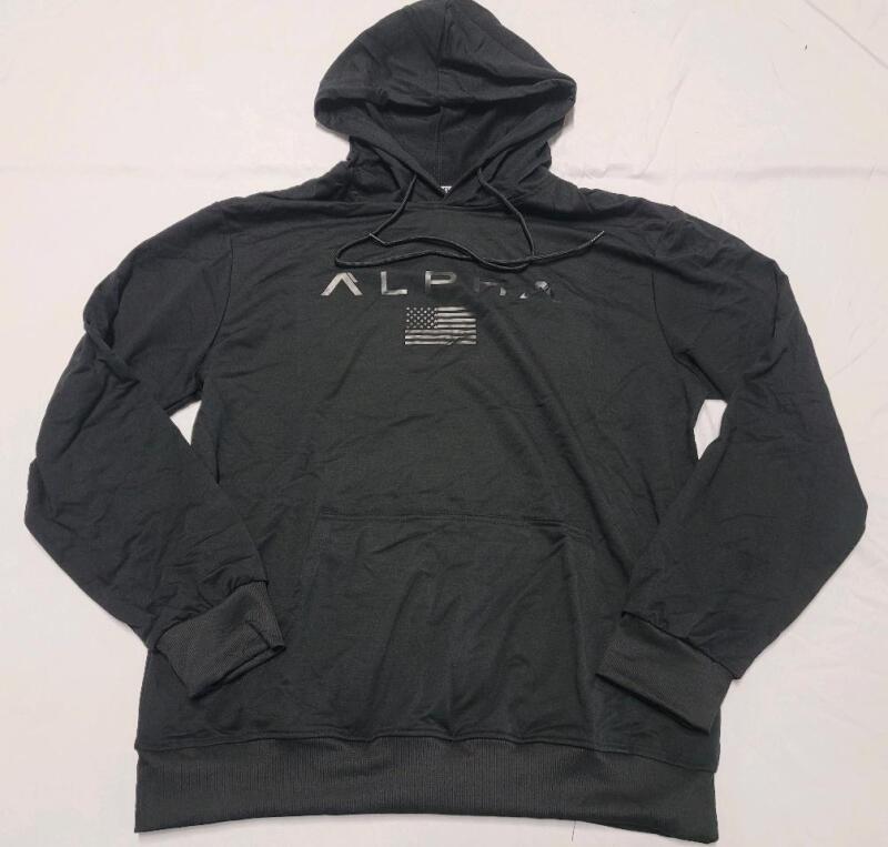 New Men's Sz. XL Black Hoodie