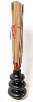 50+ New Sandalwood Incense Sticks in 5" Modern Vase
