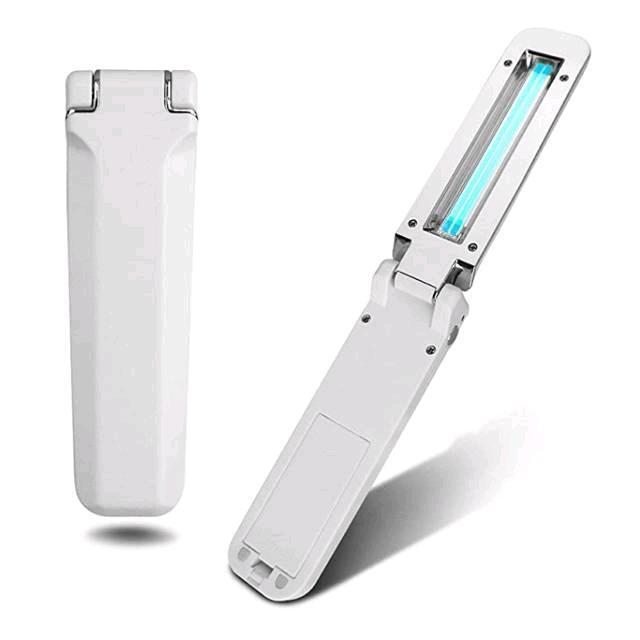 New SANI-WAND Mini UV-C Sanitizing Wand, Kills Bacteria, Fungus Spores, E. Coli, Germs, Uses 4 AAA Batteries (Not Included)
