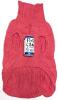 New Size Large (18" Long Back) Dog Pink Cable Knit Turtleneck Sweater - 3