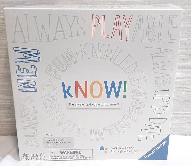 New "Know!" Google Assistant Trivia Game