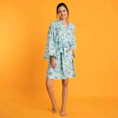 New Size Medium Mahogany Short Robe.
