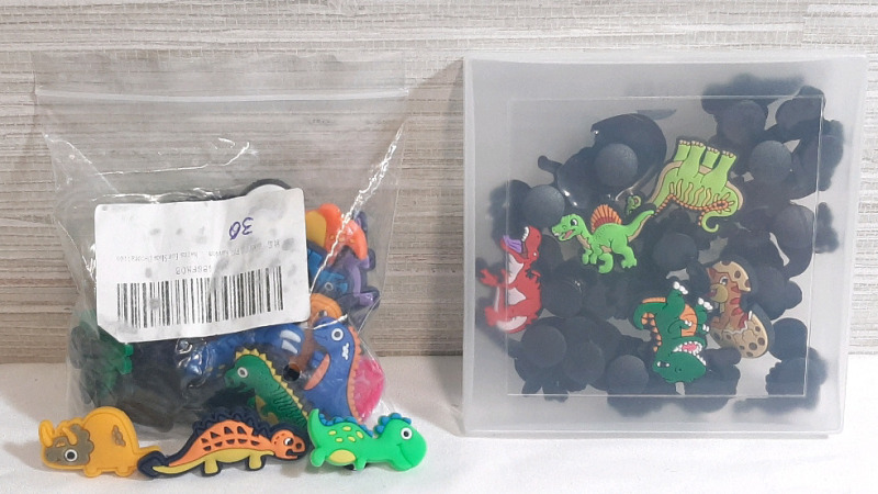 50 New Croc Style Charms | Dinosaur Themed