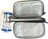 4 New Zippered Storage / Accessories Cases : 3&times; Hard Case 4.4" &times; 3", 1&times; Double-Sided Textile With Strap 7.75" &times; 4.25" - 3